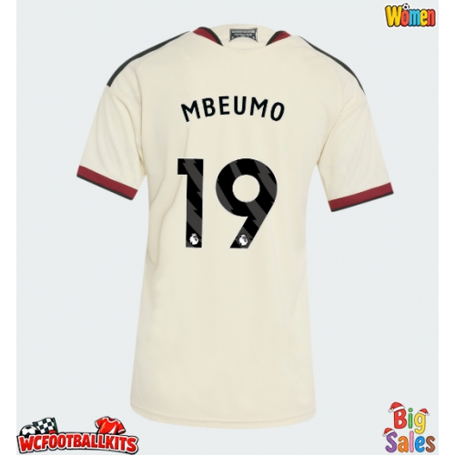 Manchester United Bryan Mbeumo #19 Replica Third Stadium Shirt for Women 2026-27 Short Sleeve